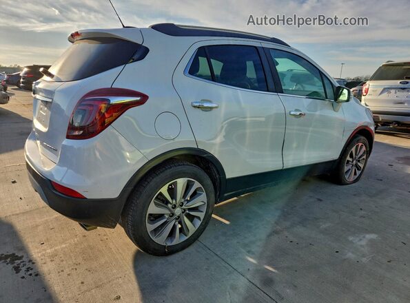 KL4CJASB6JB622147 2018 BUICK ENCORE Белый Задняя правая четверть