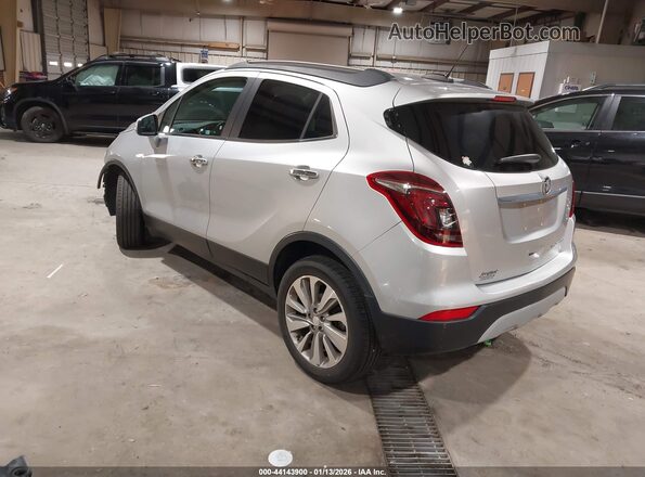 KL4CJASB6KB730575 2019 BUICK ENCORE Silver Հետևի ձախ