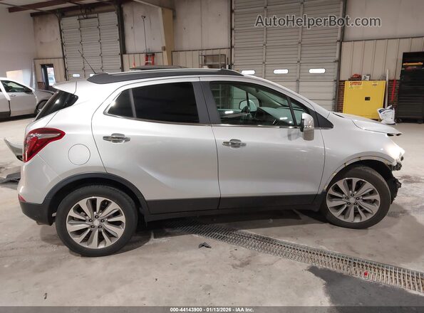KL4CJASB6KB730575 2019 BUICK ENCORE Silver Սալոնի 360 աստիճան տեսք