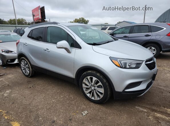 KL4CJASB9HB046547 2017 BUICK ENCORE Серебряный Передняя правая четверть