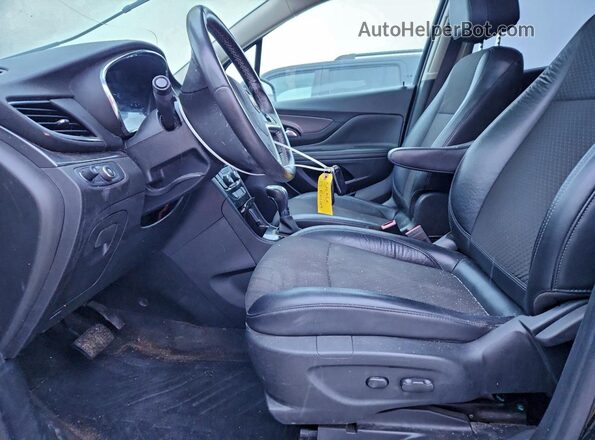 KL4CJASBXHB223915 2017 BUICK ENCORE Black Front interior view