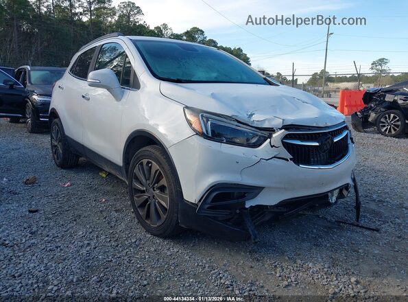 KL4CJCSB4JB549386 2018 BUICK ENCORE White Delantero derecho