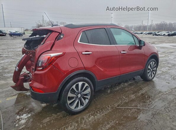 KL4CJESM4NB560780 2022 BUICK ENCORE Бордовый Задняя правая четверть