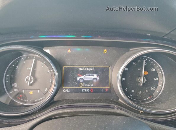 KL4MMBS22PB144416 2023 BUICK ENCORE Black Widok zestawu wskaźników