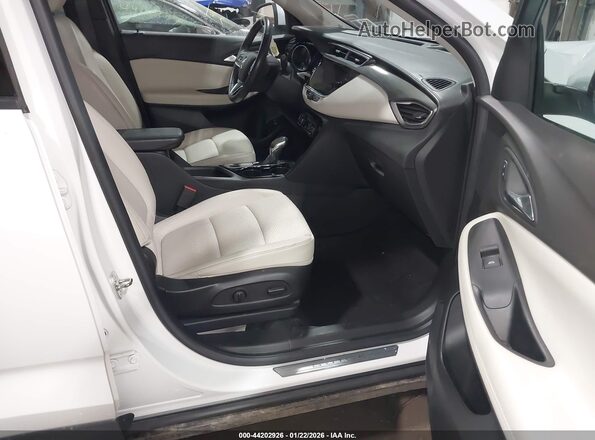 KL4MMGSL0MB169607 2021 BUICK ENCORE Белый Вид салона спереди