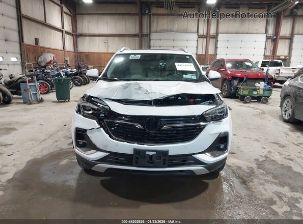 KL4MMGSL0MB169607 2021 BUICK ENCORE Белый Вид щитка приборов