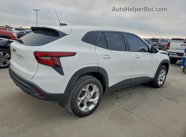 KL77LFEP1SC064500 2025 CHEVROLET TRAX White Задня права чверть