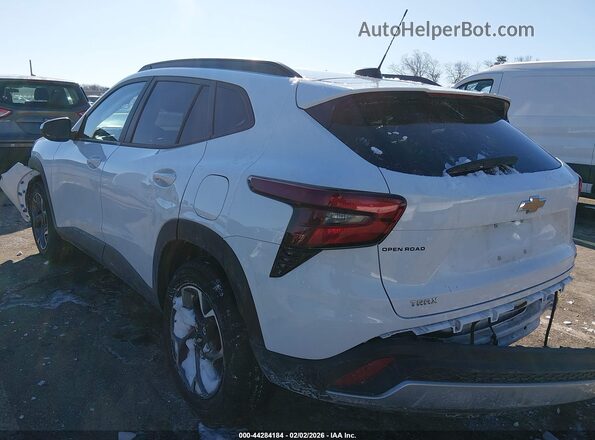 KL77LHE28RC086200 2024 CHEVROLET TRAX White უკანა მარცხენა