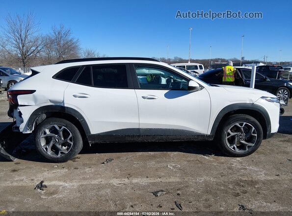 KL77LHE28RC086200 2024 CHEVROLET TRAX White უკანა სალონის ხედი