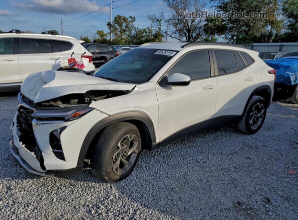 KL77LHEP2SC024308 2025 CHEVROLET TRAX White Передня ліва чверть
