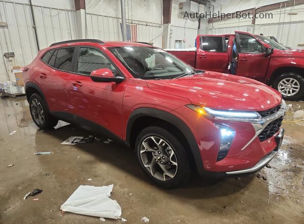 KL77LHEPXTC027801 2026 CHEVROLET TRAX Red 360 interior view