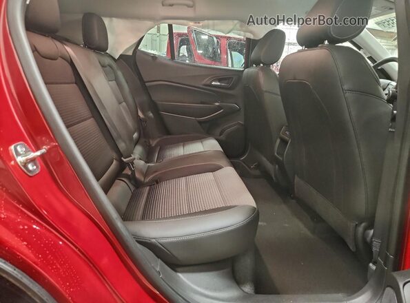 KL77LHEPXTC027801 2026 CHEVROLET TRAX Red Rear interior view