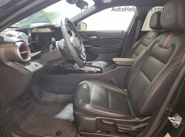 KL77LJEP2SC114498 2025 CHEVROLET TRAX Black Вид салону спереду