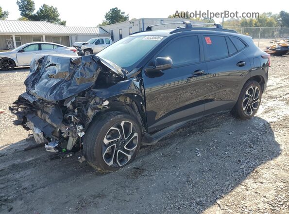 KL77LJEP4SC204672 2025 CHEVROLET TRAX Black Vista tres cuartos delantera izquierda