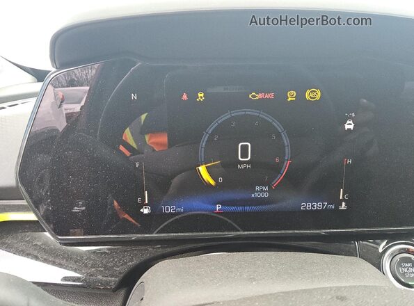 KL77LKE24RC214414 2024 CHEVROLET TRAX Оранжевый 