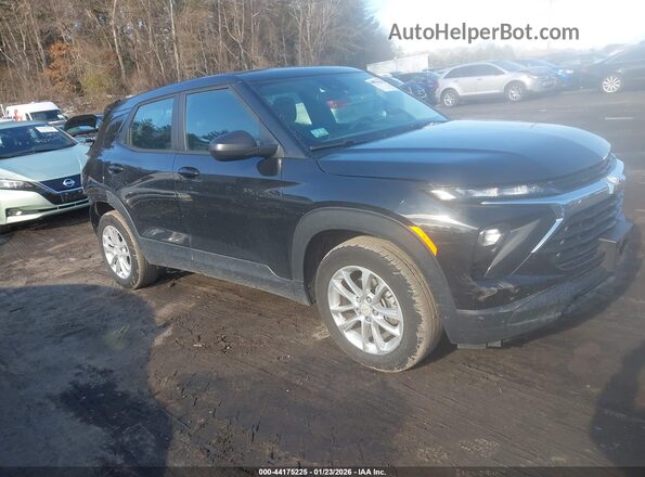 KL79MMS29RB065686 2024 CHEVROLET TRAILBLAZER Черный Передняя правая четверть