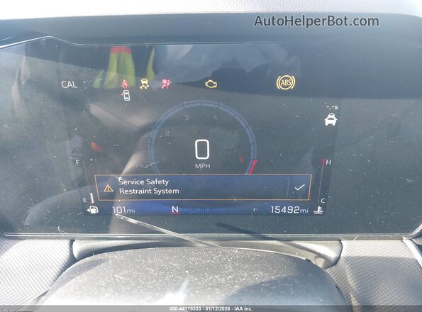 KL79MPSL5SB172671 2025 CHEVROLET TRAILBLAZER Белый Вид задних сидений