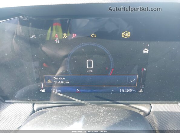 KL79MPSL5SB172671 2025 CHEVROLET TRAILBLAZER Белый 