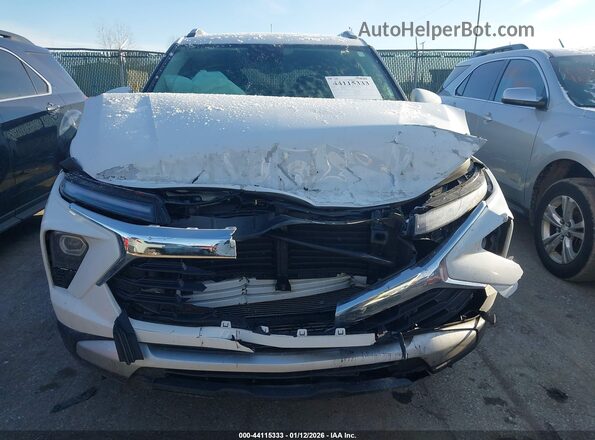 KL79MPSL5SB172671 2025 CHEVROLET TRAILBLAZER Белый Вид щитка приборов
