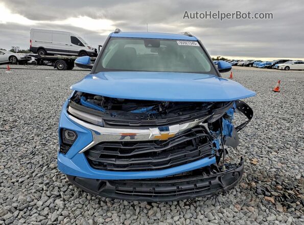 KL79MPSL7RB107833 2024 CHEVROLET TRAILBLAZER Blue Rear view