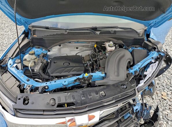KL79MPSL7RB107833 2024 CHEVROLET TRAILBLAZER Blue VIN sticker view