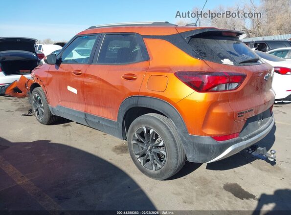 KL79MRSL9NB008856 2022 CHEVROLET TRAILBLAZER Оранжевый Задняя левая четверть