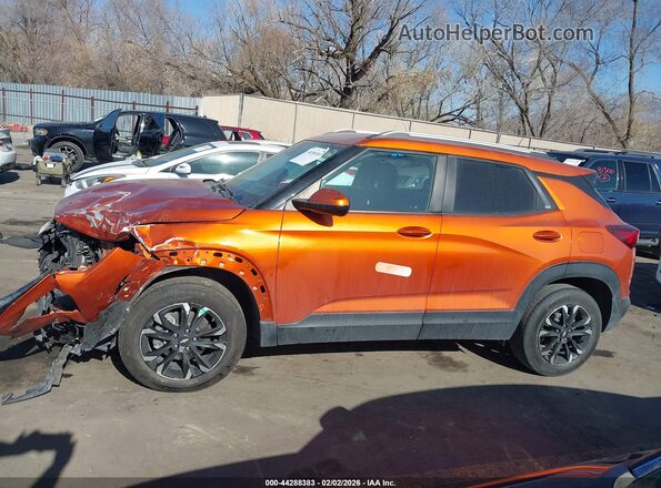 KL79MRSL9NB008856 2022 CHEVROLET TRAILBLAZER Оранжевый Панорамный вид салона 360°
