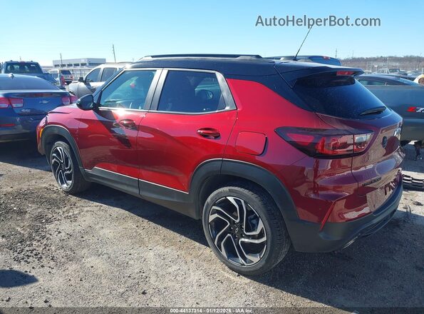 KL79MTSL2RB151571 2024 CHEVROLET TRAILBLAZER Красный 