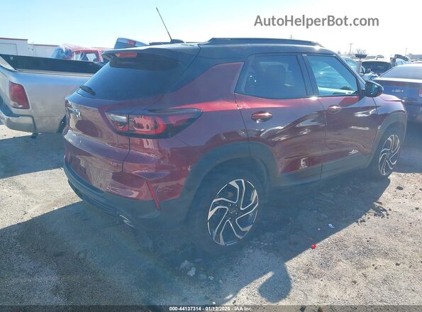 KL79MTSL2RB151571 2024 CHEVROLET TRAILBLAZER Красный Задняя правая четверть