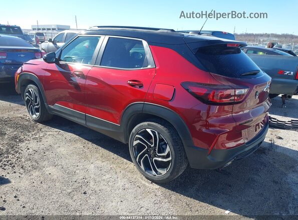 KL79MTSL2RB151571 2024 CHEVROLET TRAILBLAZER Красный Задняя левая четверть
