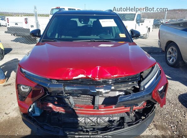 KL79MTSL2RB151571 2024 CHEVROLET TRAILBLAZER Красный Вид задней части салона