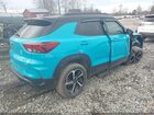 2022 Chevrolet Trailblazer Fwd Rs Light Blue vin: KL79MTSL3NB021163