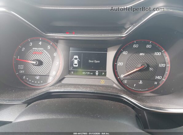 KL79MTSL3NB021163 2022 CHEVROLET TRAILBLAZER Light Blue Вид задних сидений