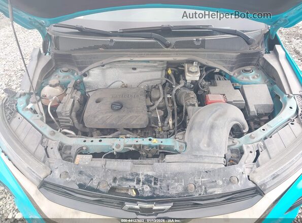 KL79MTSL3NB021163 2022 CHEVROLET TRAILBLAZER Light Blue Вид сзади