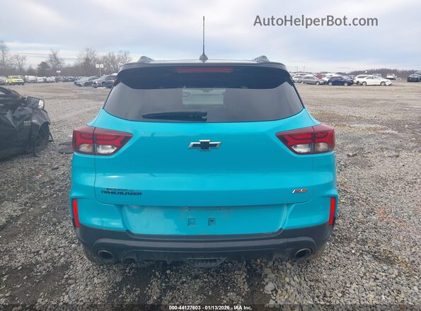 KL79MTSL3NB021163 2022 CHEVROLET TRAILBLAZER Light Blue 