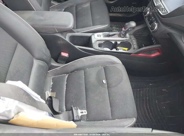 KL79MTSL9MB016984 2021 CHEVROLET TRAILBLAZER Red Widok wnętrza z przodu