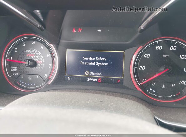 KL79MTSL9MB016984 2021 CHEVROLET TRAILBLAZER Red Widok tylnych siedzeń