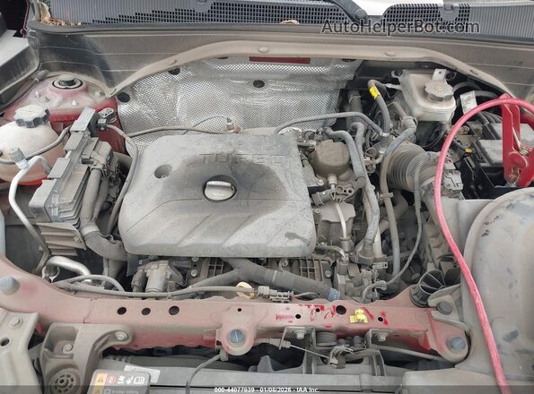 KL79MTSL9MB016984 2021 CHEVROLET TRAILBLAZER Red Widok z tyłu