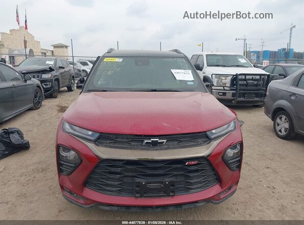 KL79MTSL9MB016984 2021 CHEVROLET TRAILBLAZER Red 