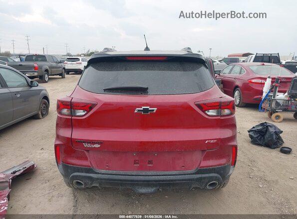 KL79MTSL9MB016984 2021 CHEVROLET TRAILBLAZER Red 