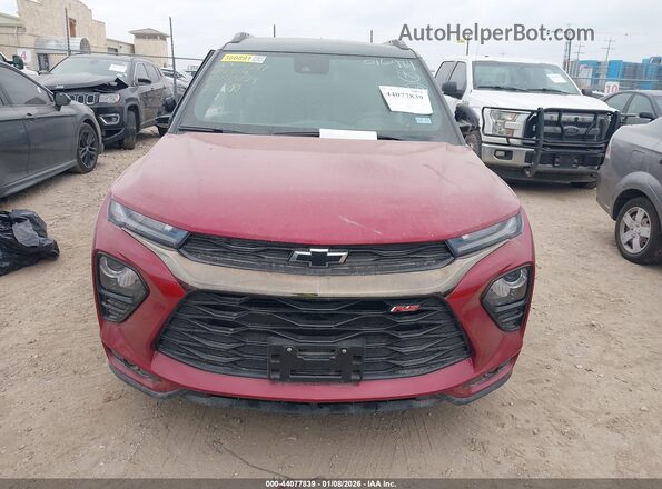 KL79MTSL9MB016984 2021 CHEVROLET TRAILBLAZER Red 