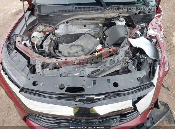 KL79MTSLXNB046190 2022 CHEVROLET TRAILBLAZER Красный Вид сзади