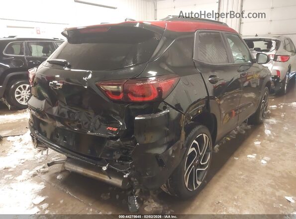 KL79MUSL2SB104083 2025 CHEVROLET TRAILBLAZER Black Widok z przodu