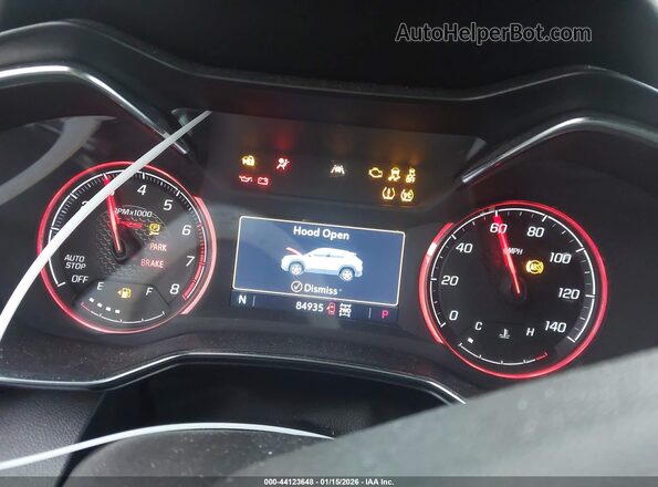 KL79MUSL5MB060163 2021 CHEVROLET TRAILBLAZER Red Widok tylnych siedzeń
