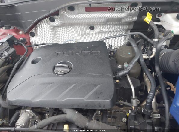 KL79MUSL5MB060163 2021 CHEVROLET TRAILBLAZER Red Widok z tyłu