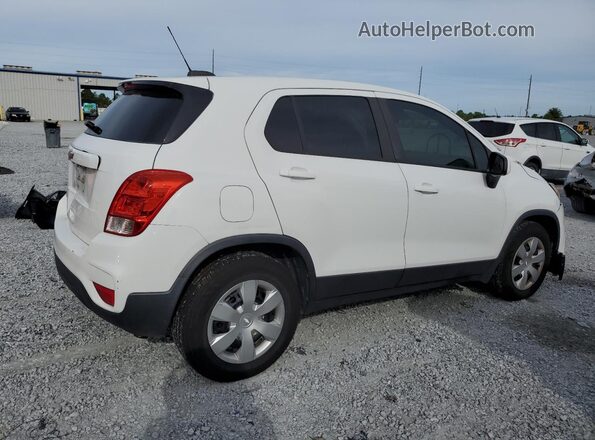 KL7CJKSB2HB101381 2017 CHEVROLET TRAX Белый Задняя правая четверть