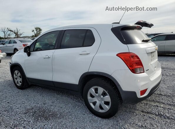 KL7CJKSB2HB101381 2017 CHEVROLET TRAX Белый Задняя левая четверть