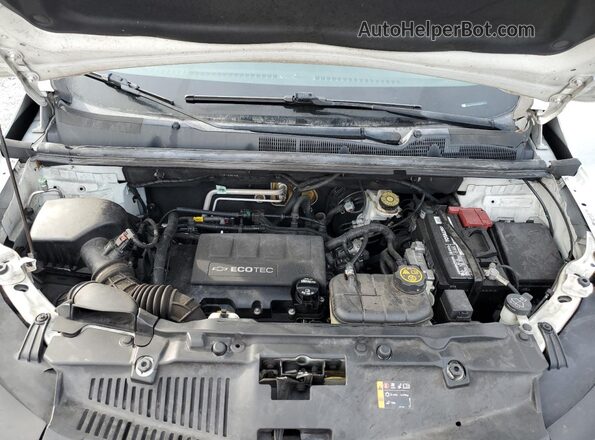 KL7CJKSB2HB101381 2017 CHEVROLET TRAX Белый Вид подкапотного пространства