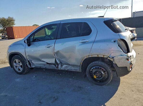 KL7CJKSB7MB359888 2021 CHEVROLET TRAX Silver Rear left