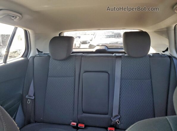 KL7CJKSB7MB359888 2021 CHEVROLET TRAX Silver Rear seats view
